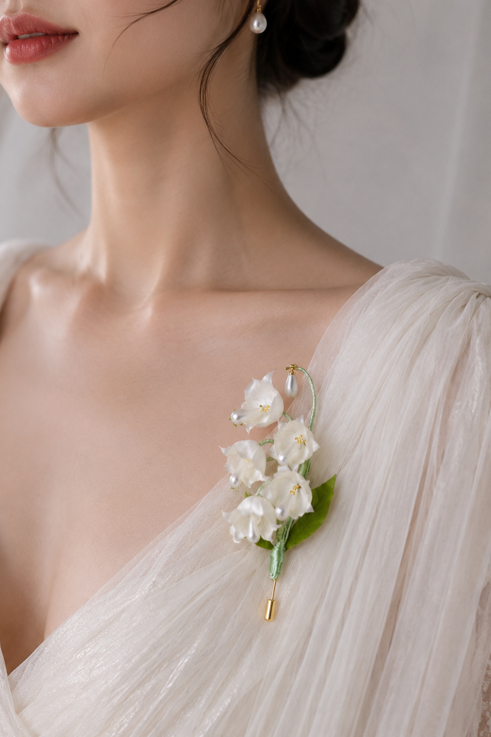 Lily of the Valley Brooch