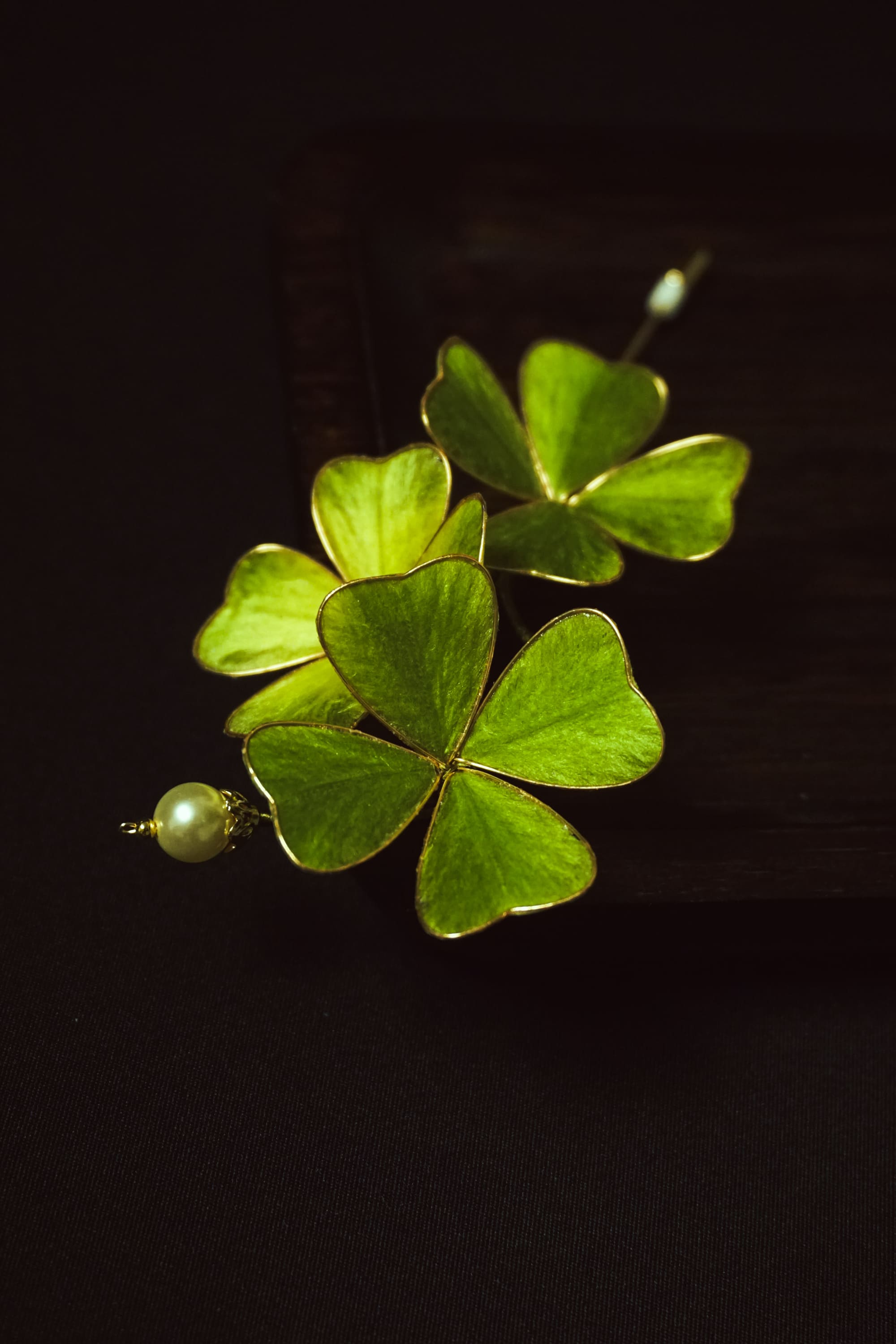 Lucky Clover Brooch