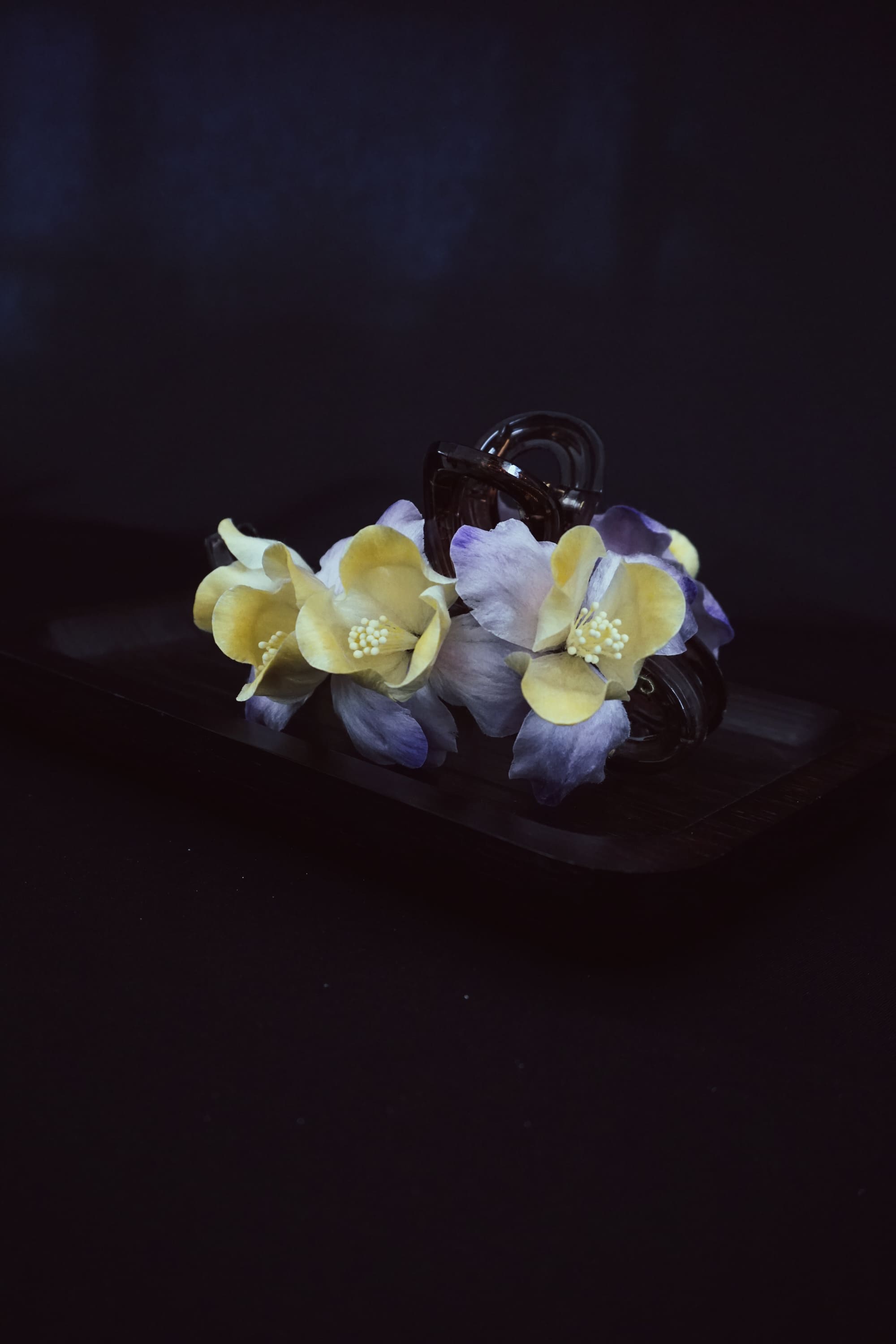 Iris Blossom Hair Claw