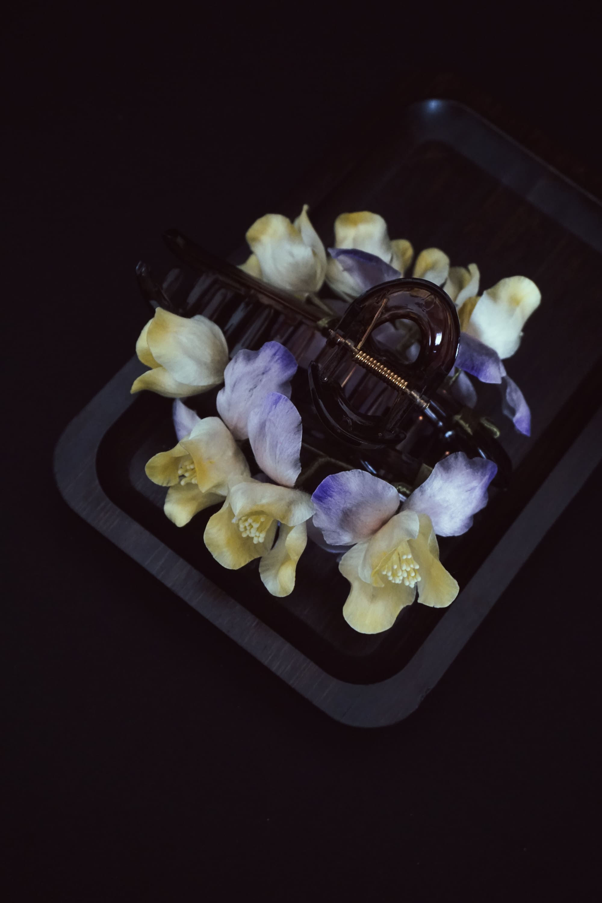 Iris Blossom Hair Claw