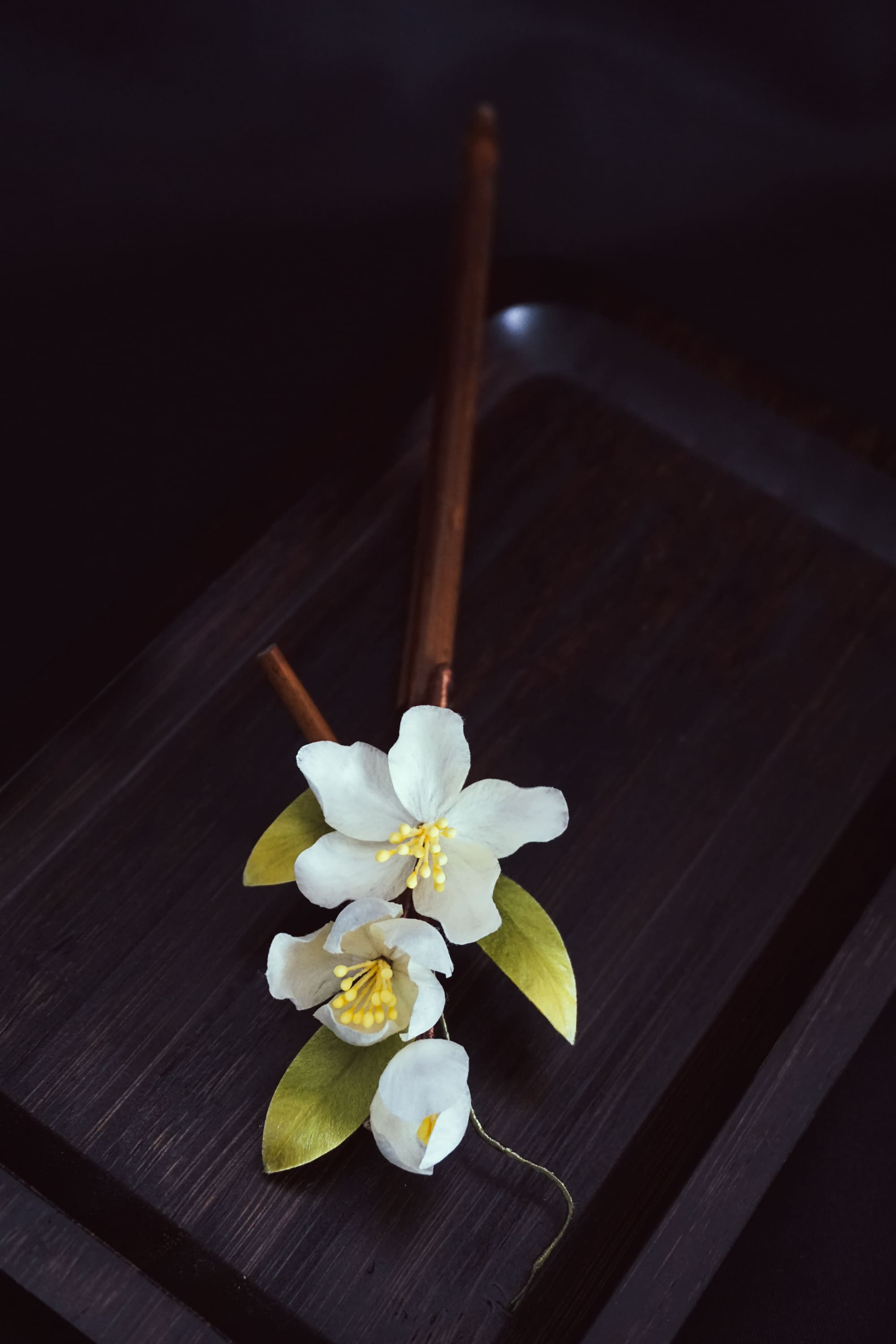 Jasmine Blossom Hair Pin