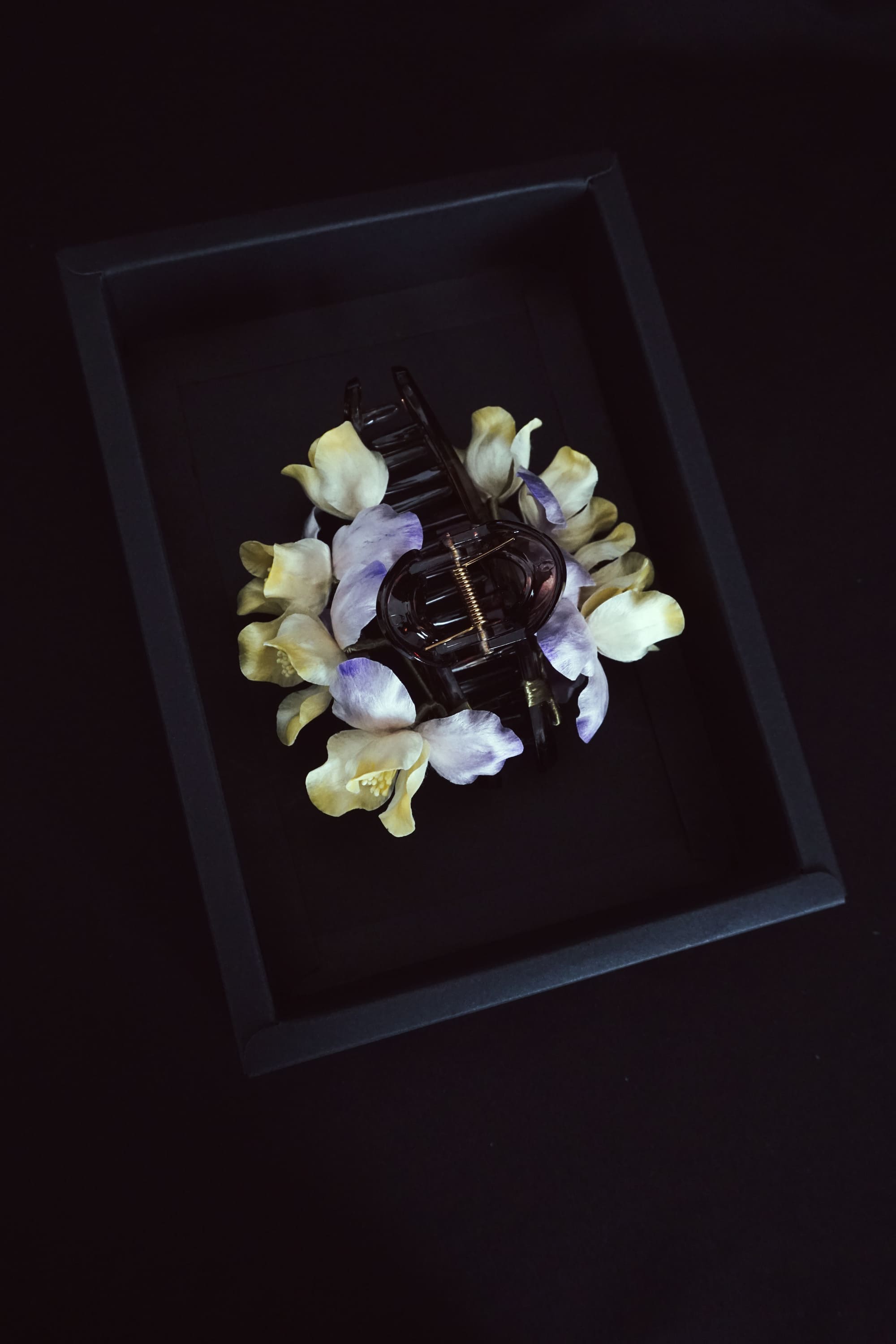 Iris Blossom Hair Claw
