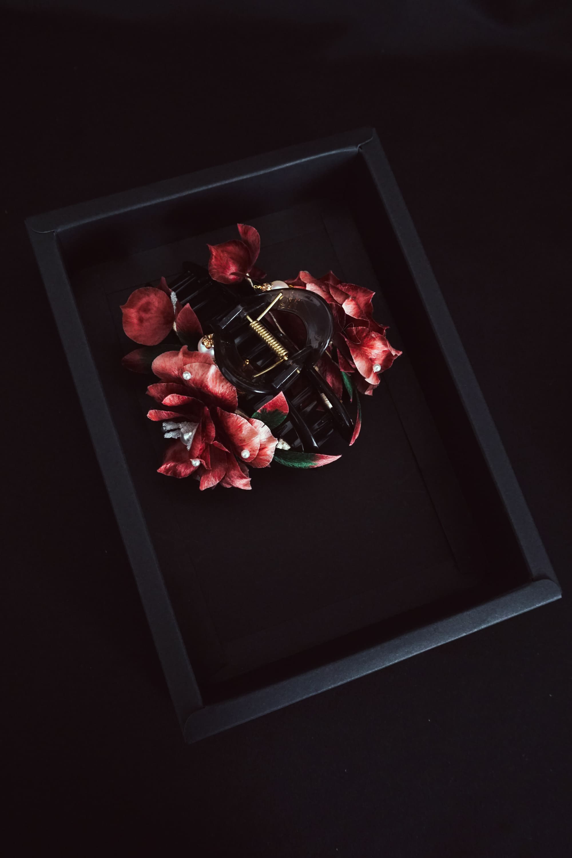 Autumn Camellia Hair Claw