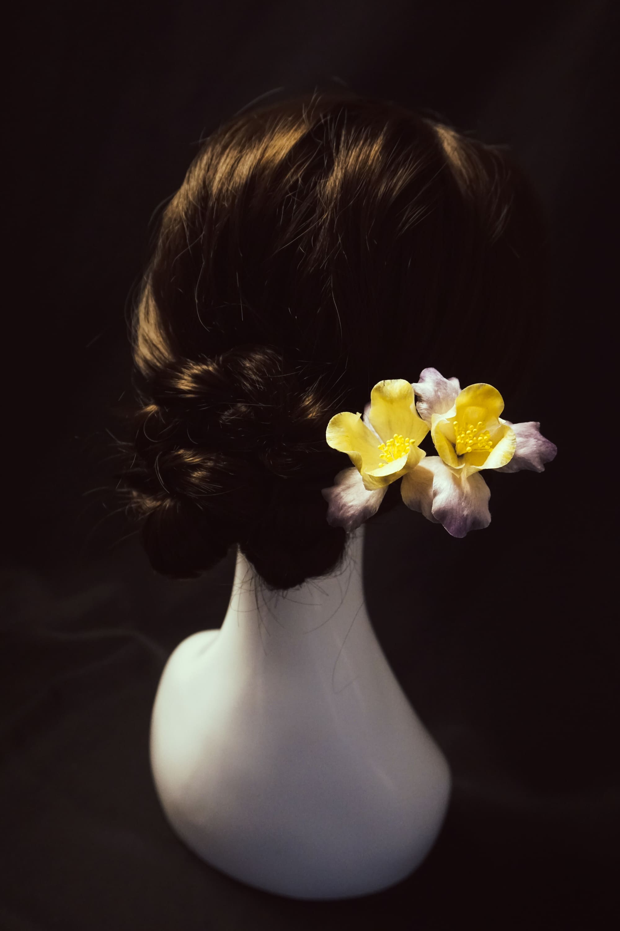 Iris Blossom Hair Pin