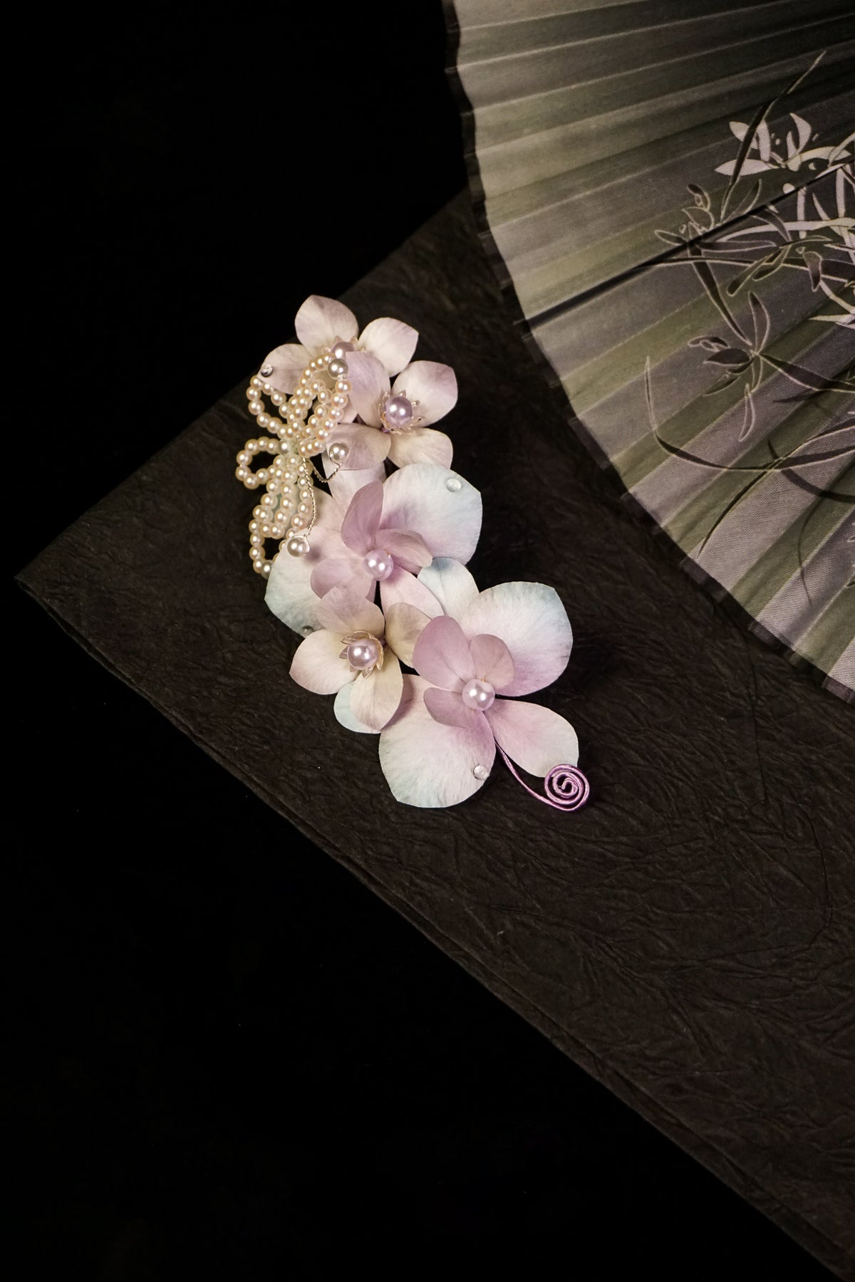 Orchid Pearl Hairpiece