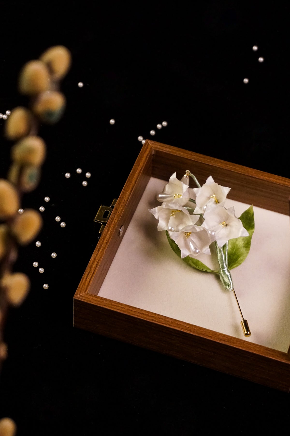 Lily of the Valley Brooch