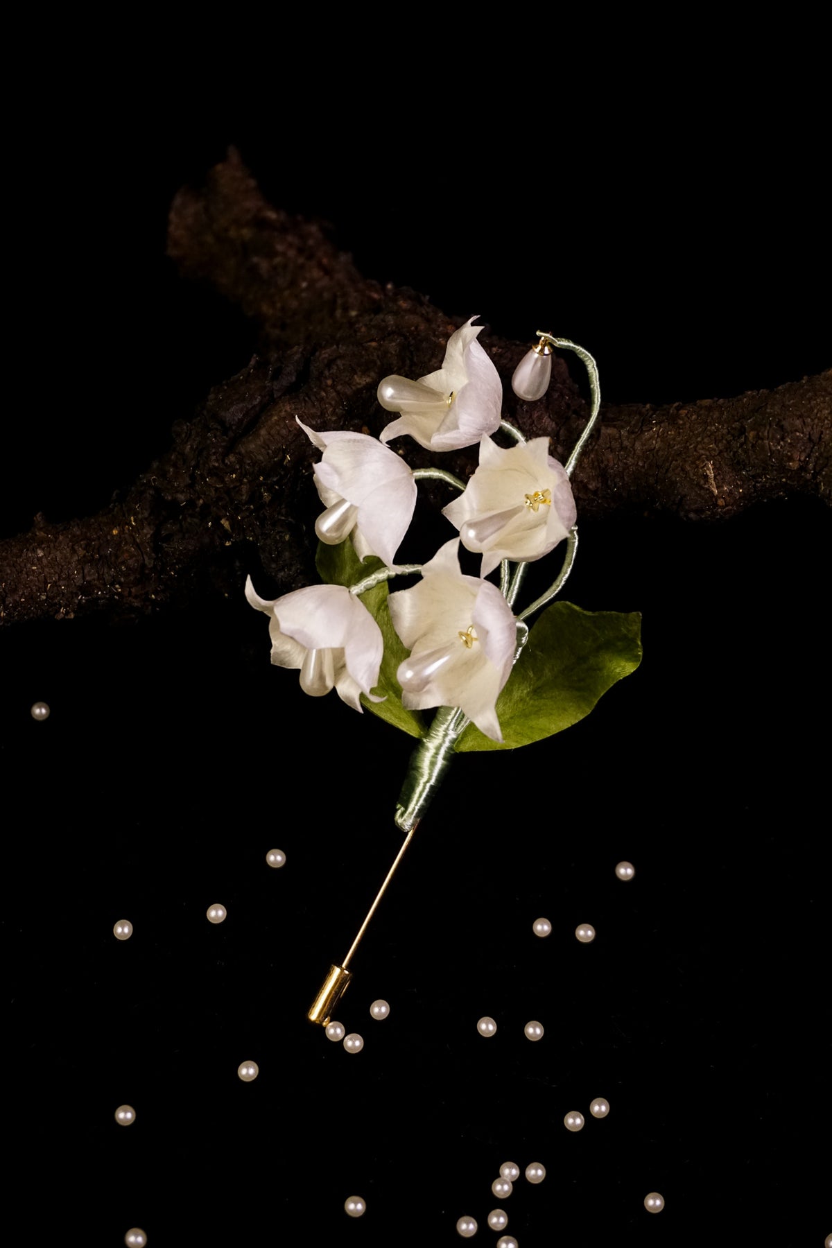 Lily of the Valley Brooch