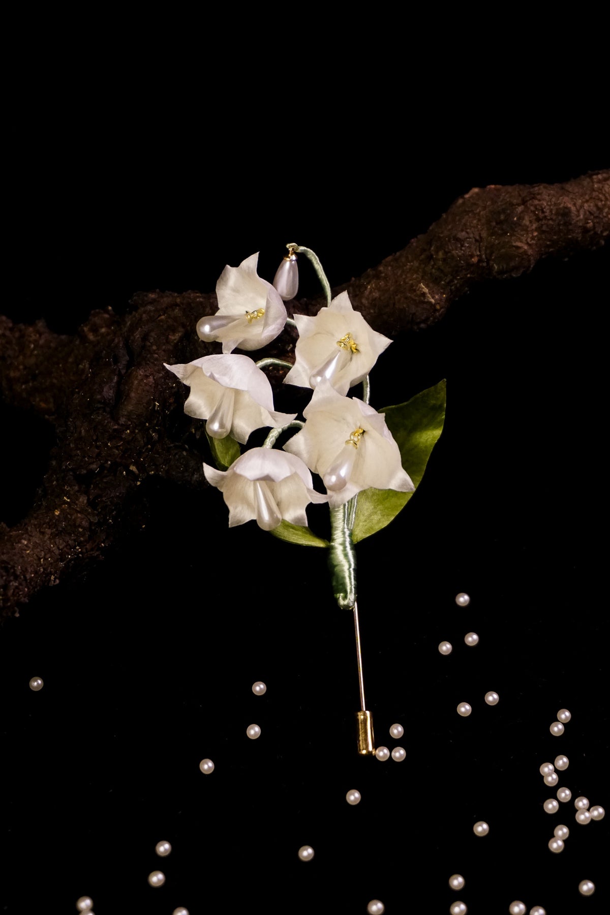 Lily of the Valley Brooch