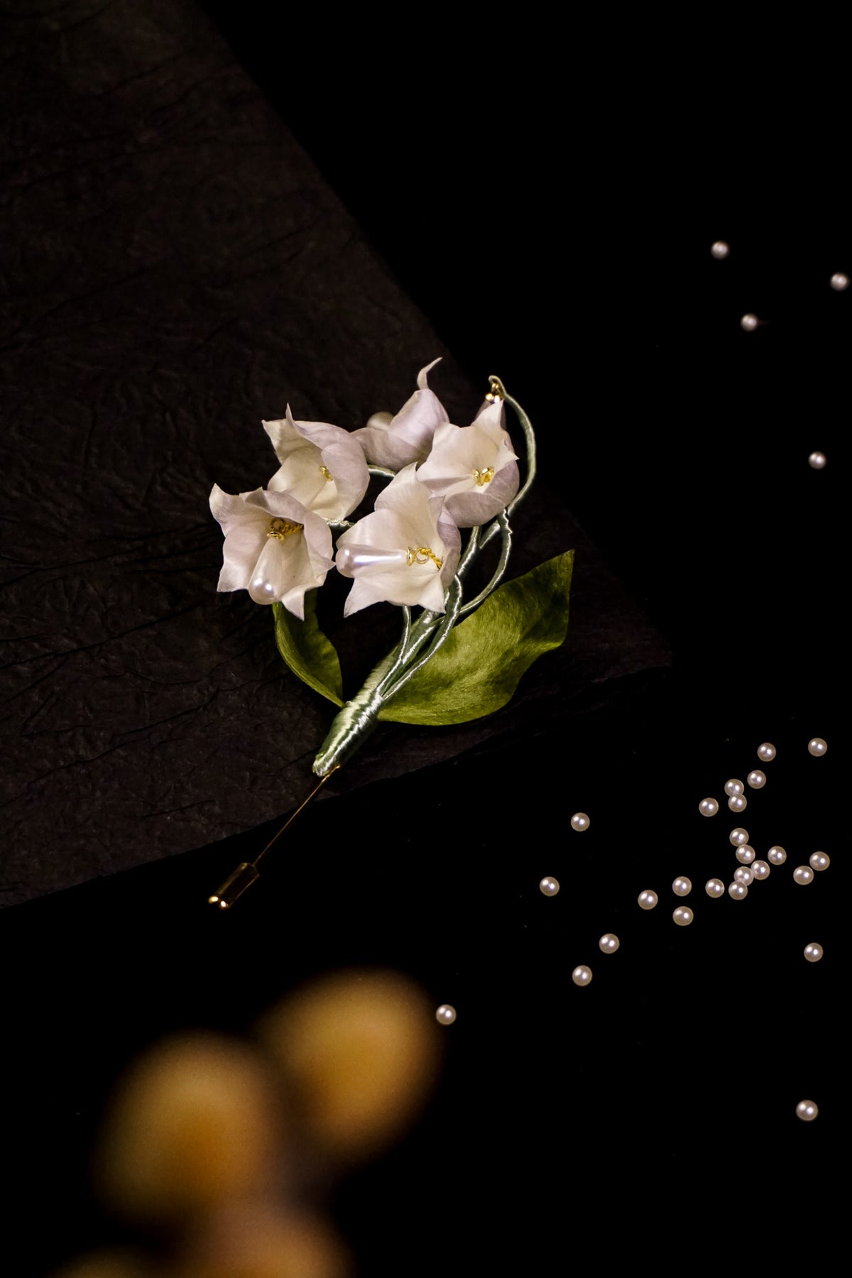 Lily of the Valley Brooch
