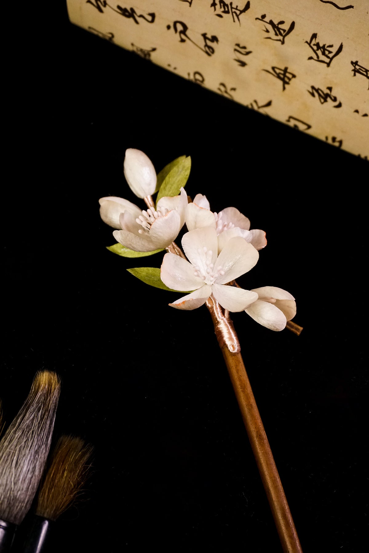 Peach Blossom Hairpin