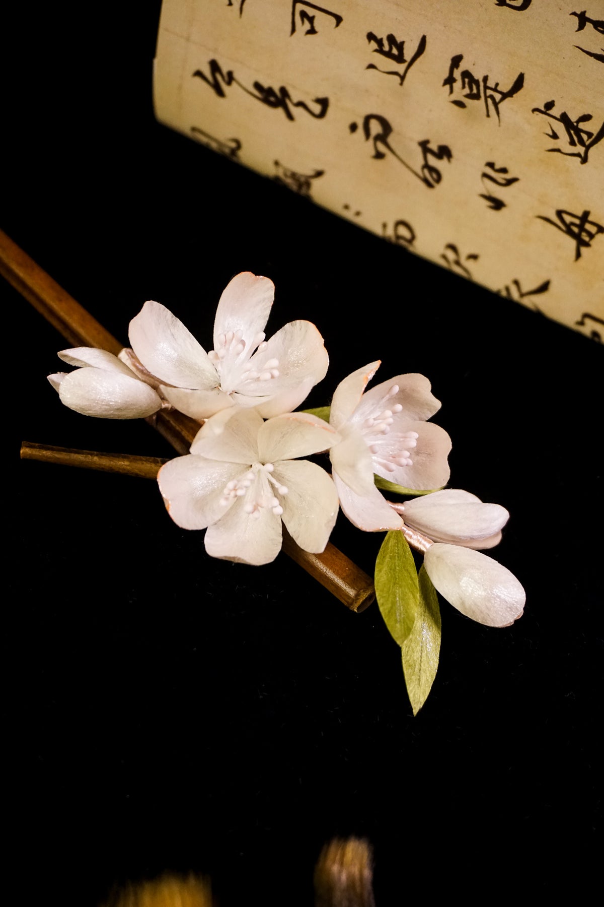 Peach Blossom Hairpin