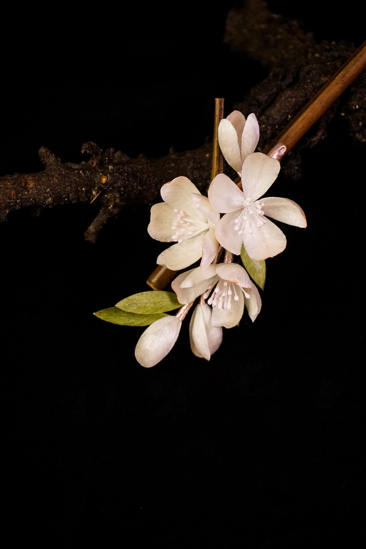 Peach Blossom Hairpin