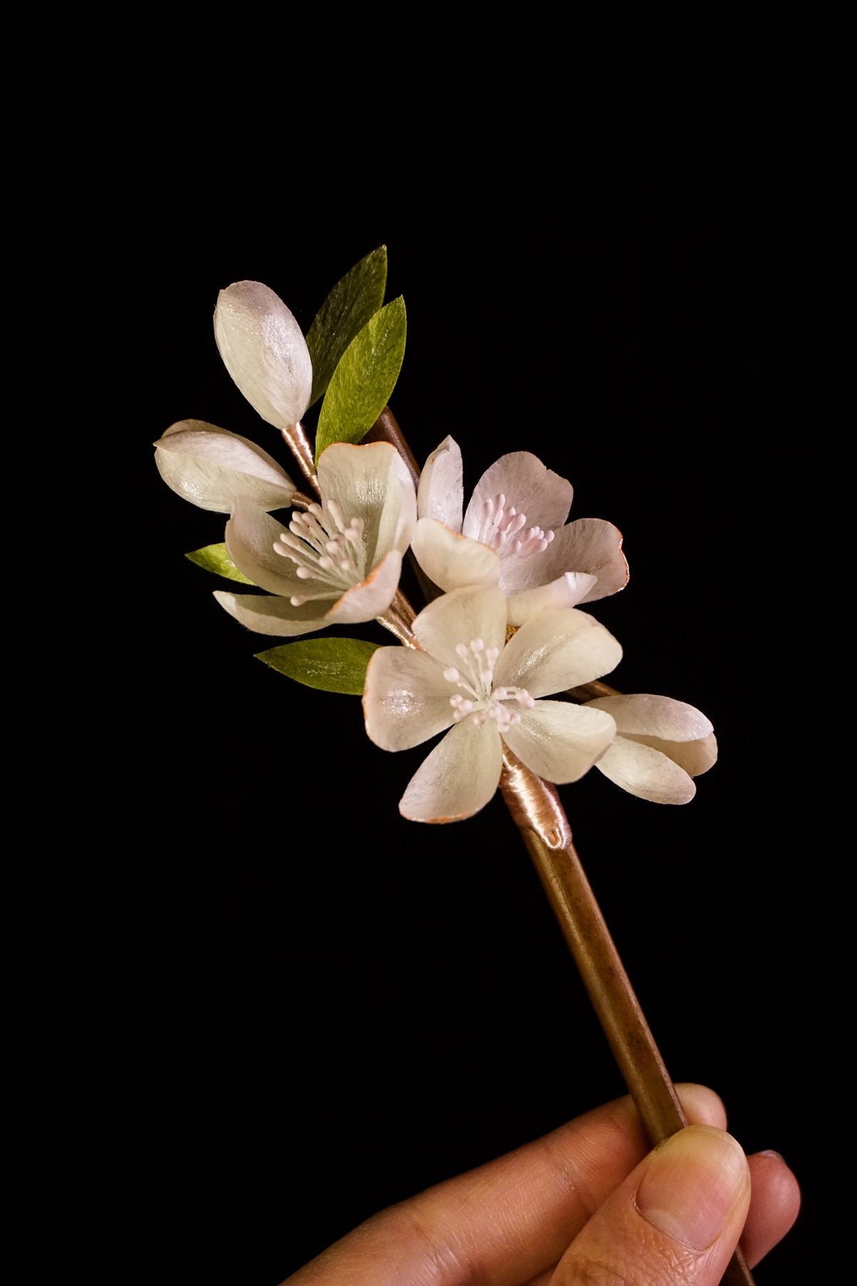 Peach Blossom Hairpin