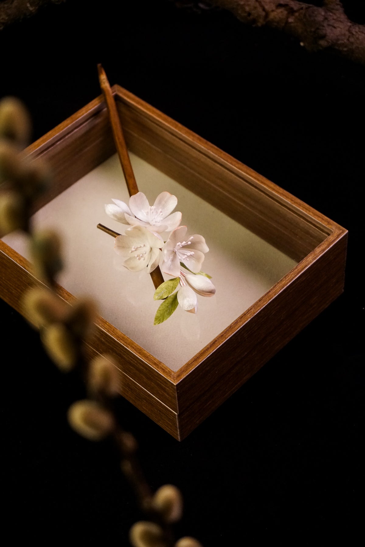 Peach Blossom Hairpin