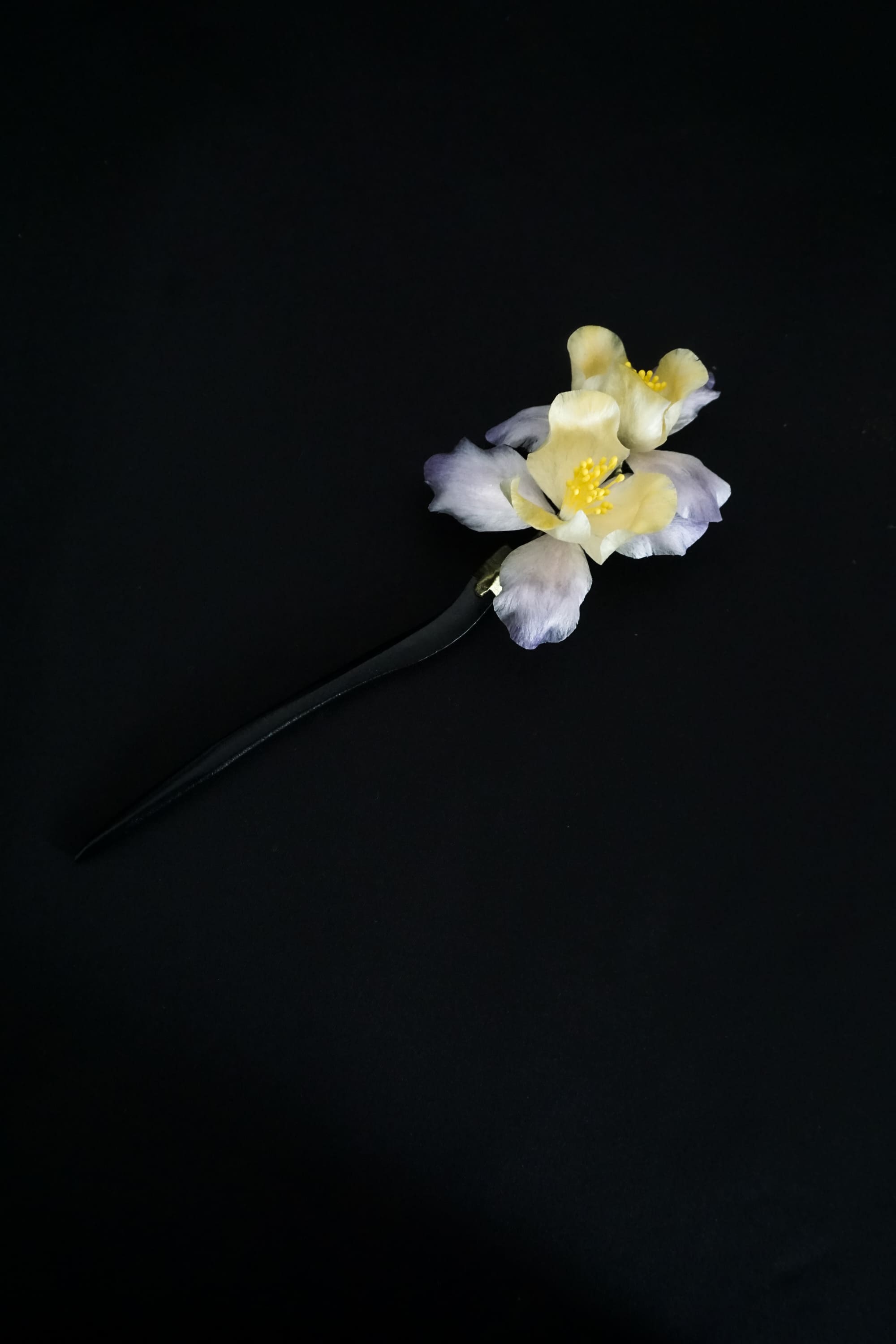 Iris Blossom Hair Pin