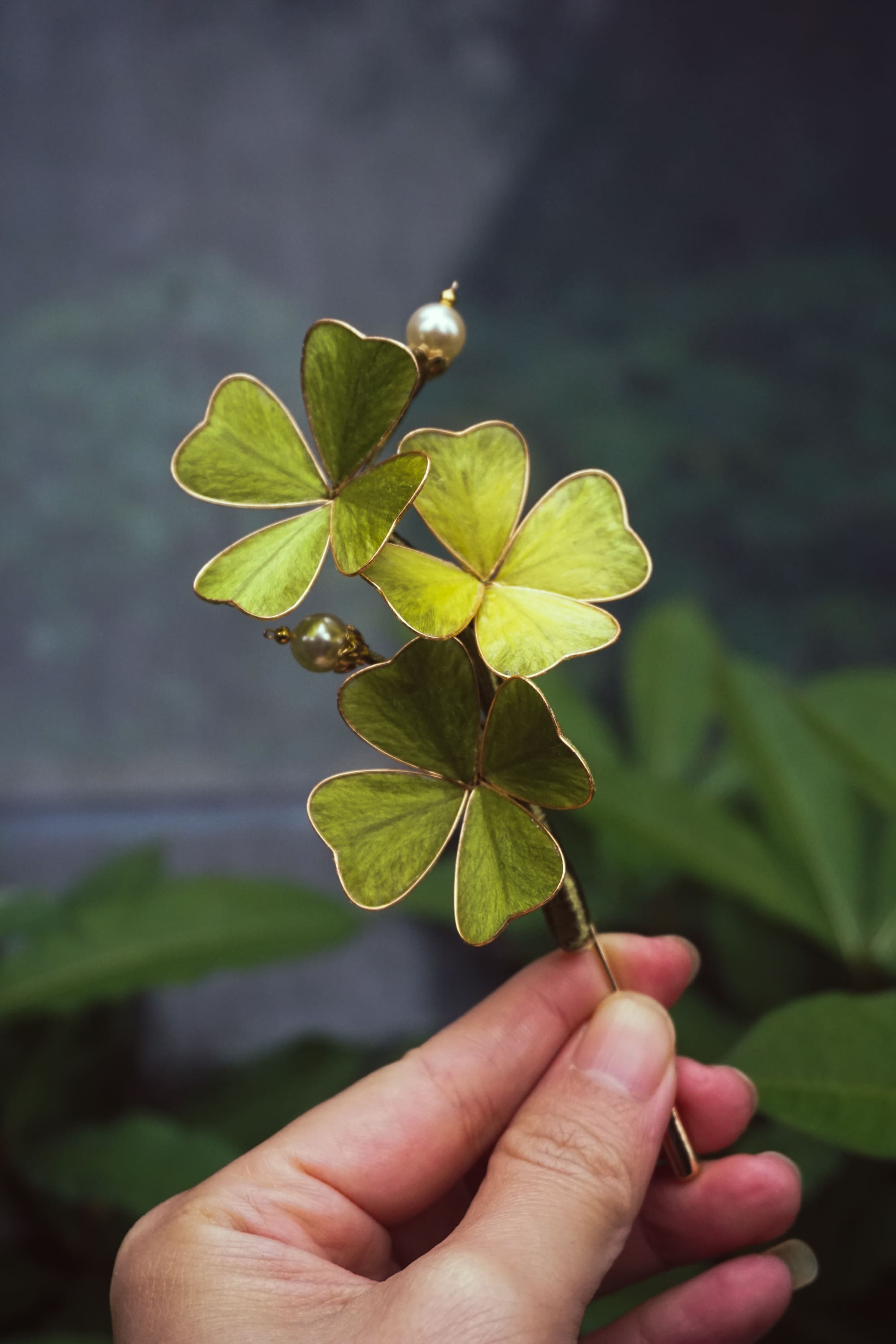 Lucky Clover Brooch