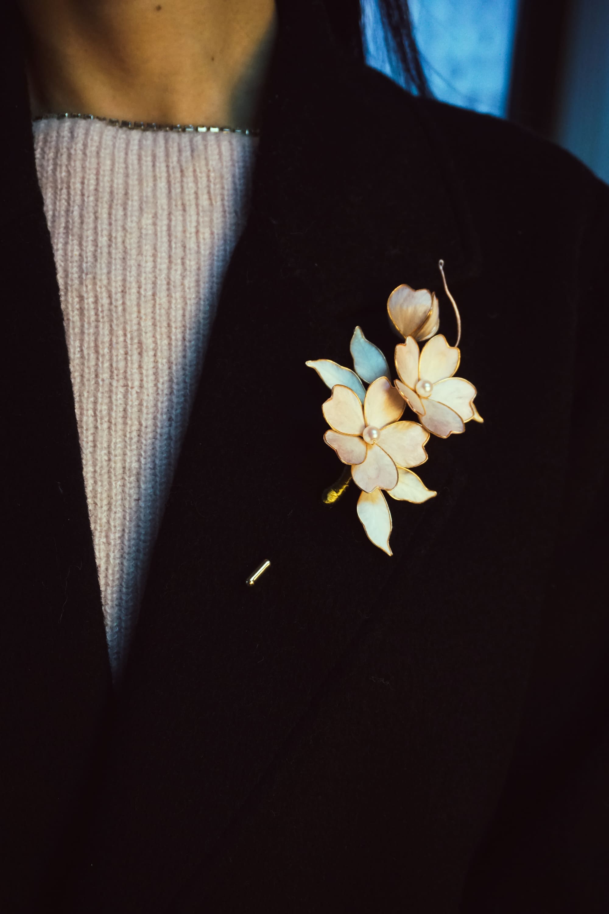 Blush Blossom Brooch