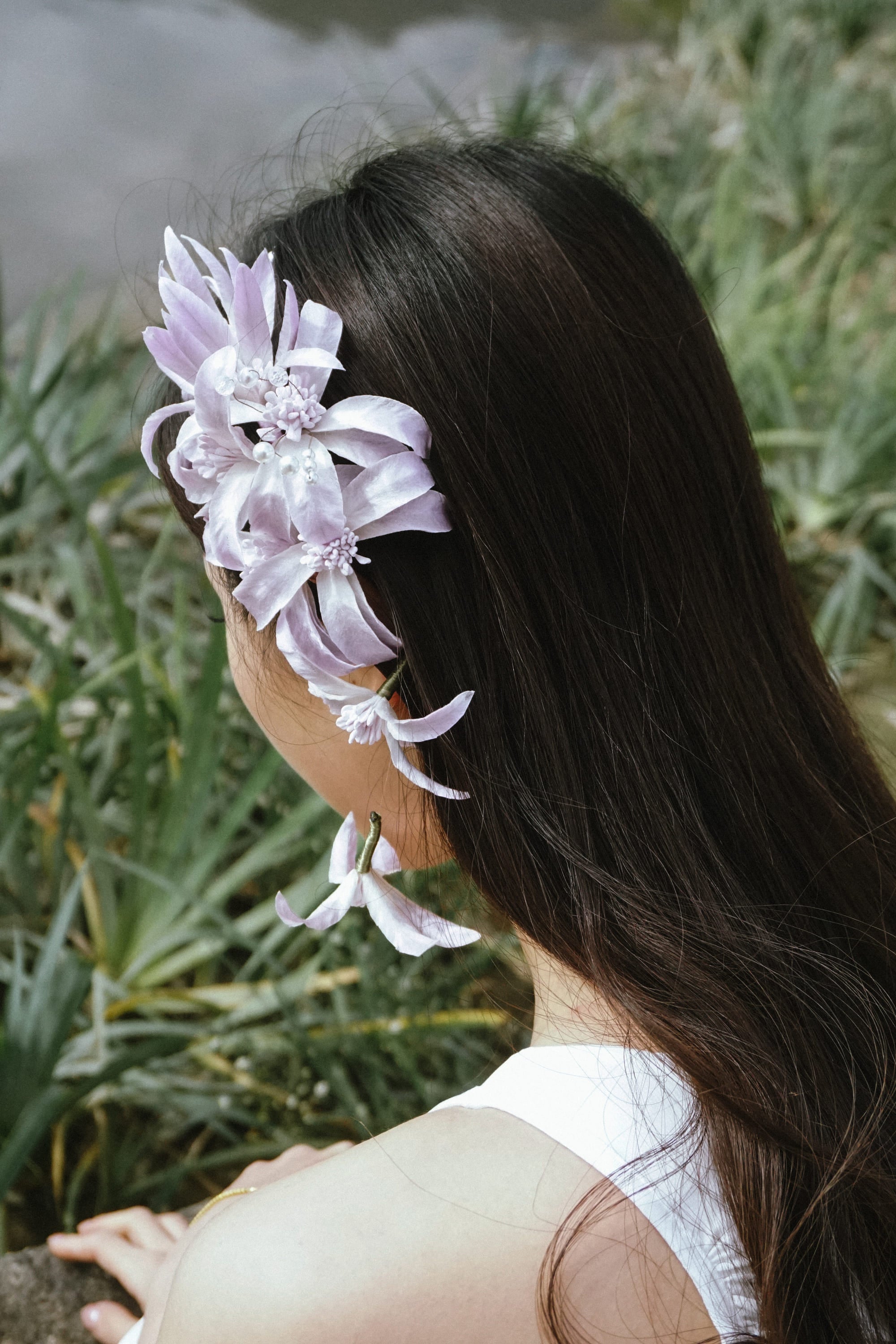 Lavender Blossom Headband