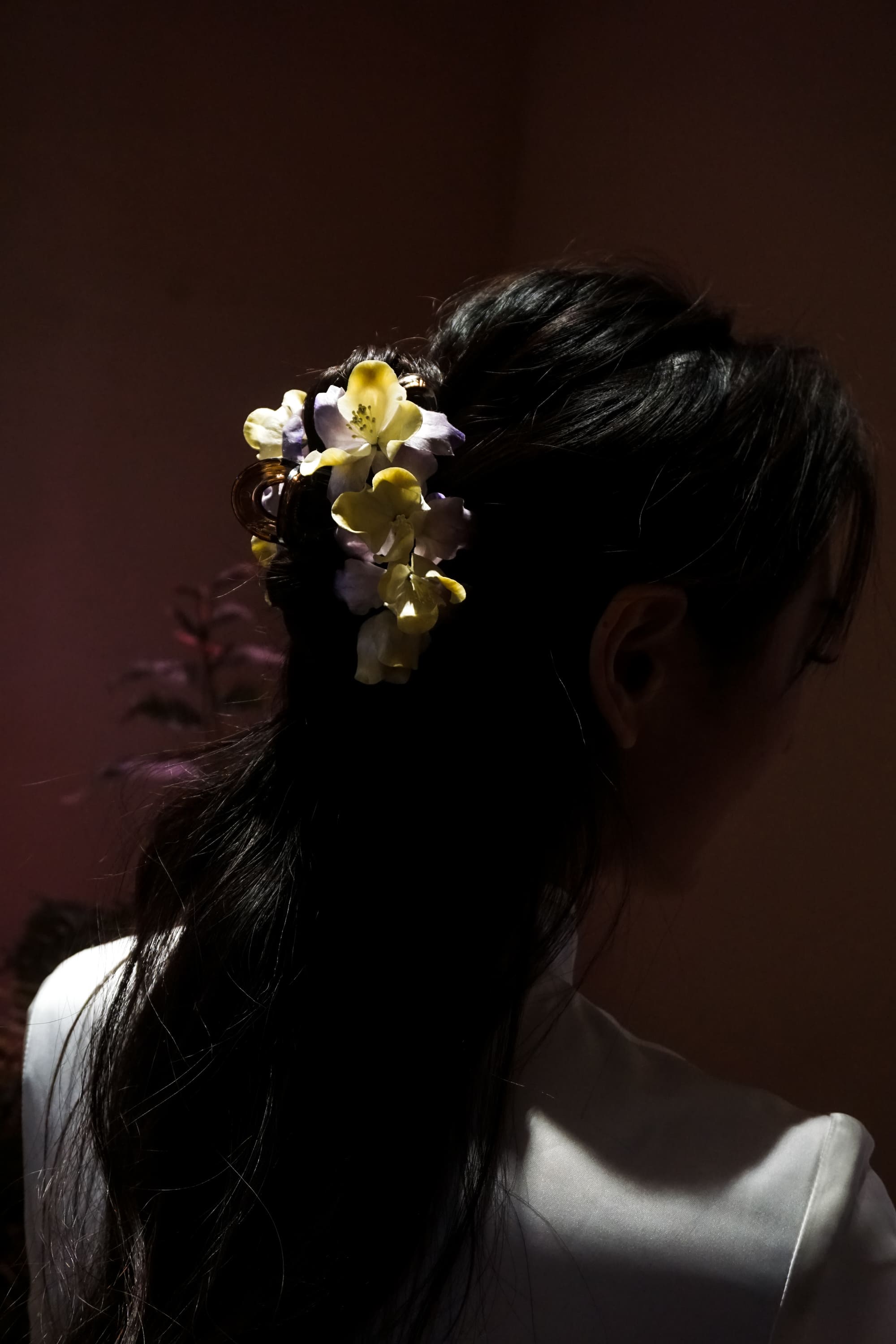 Iris Blossom Hair Claw