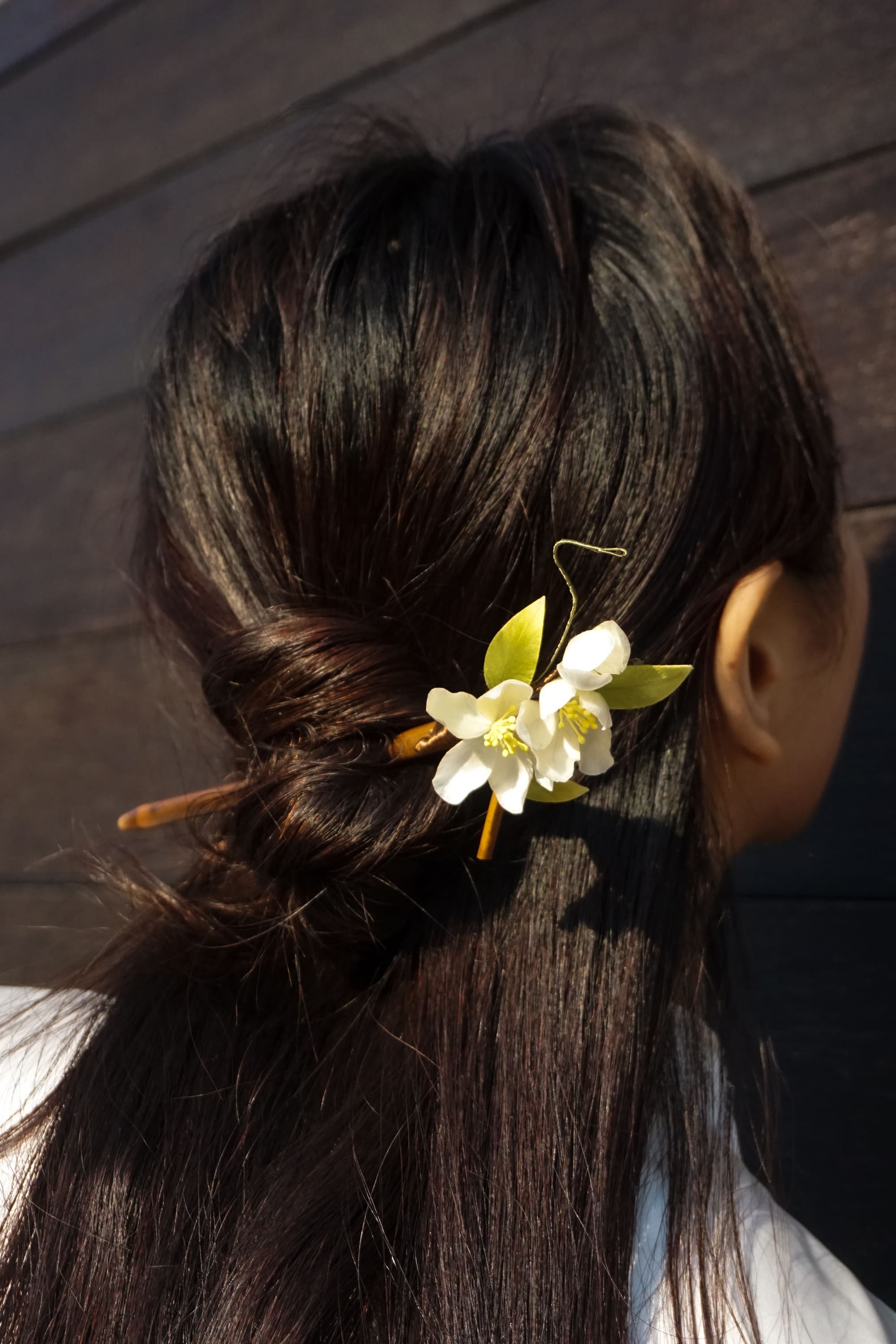 Jasmine Blossom Hair Pin