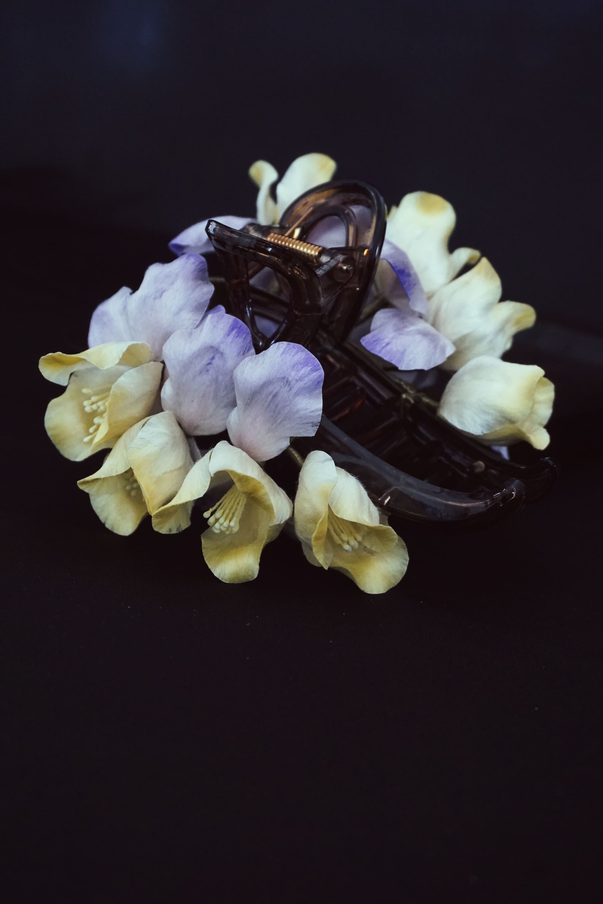 Iris Blossom Hair Claw