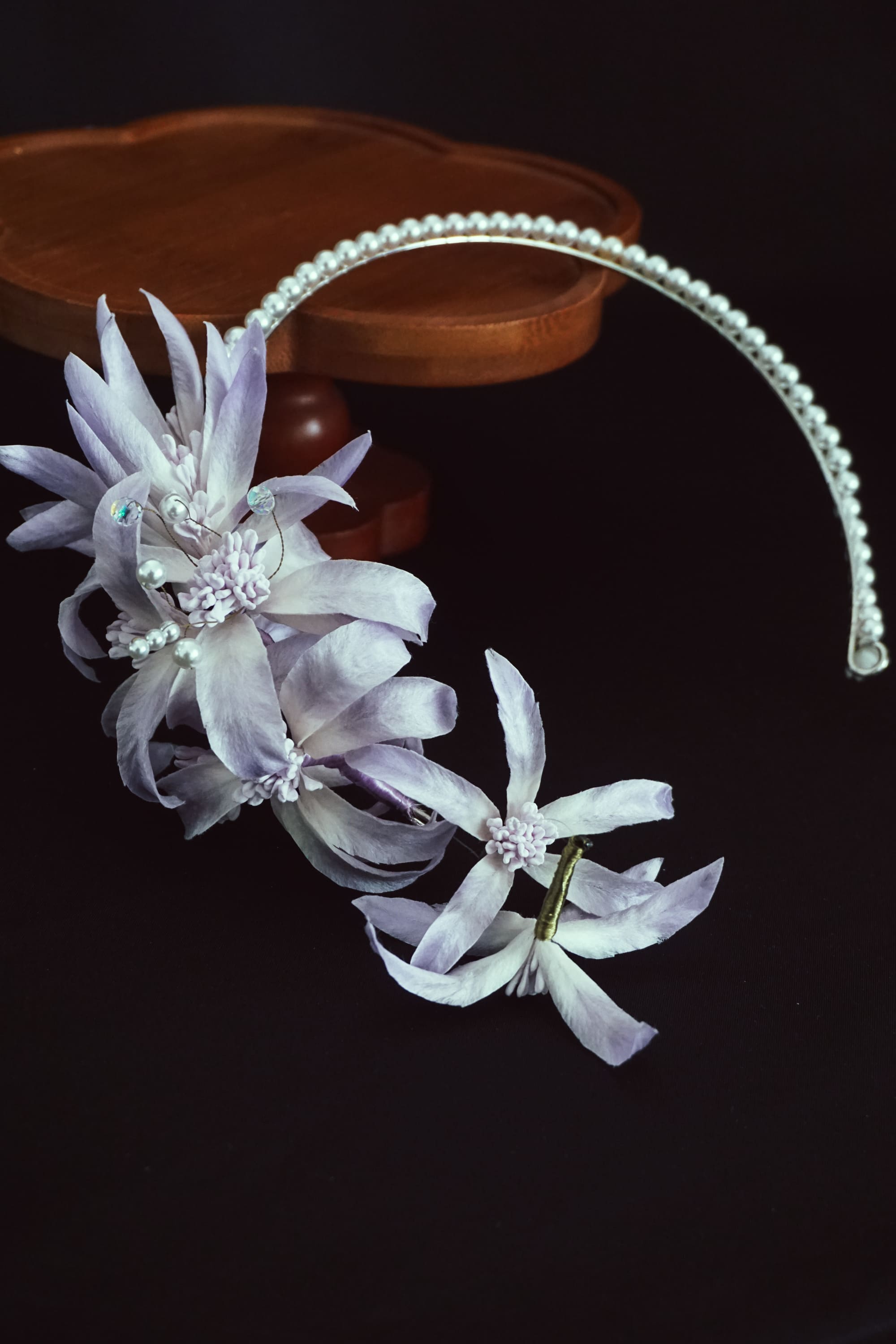 Lavender Blossom Headband