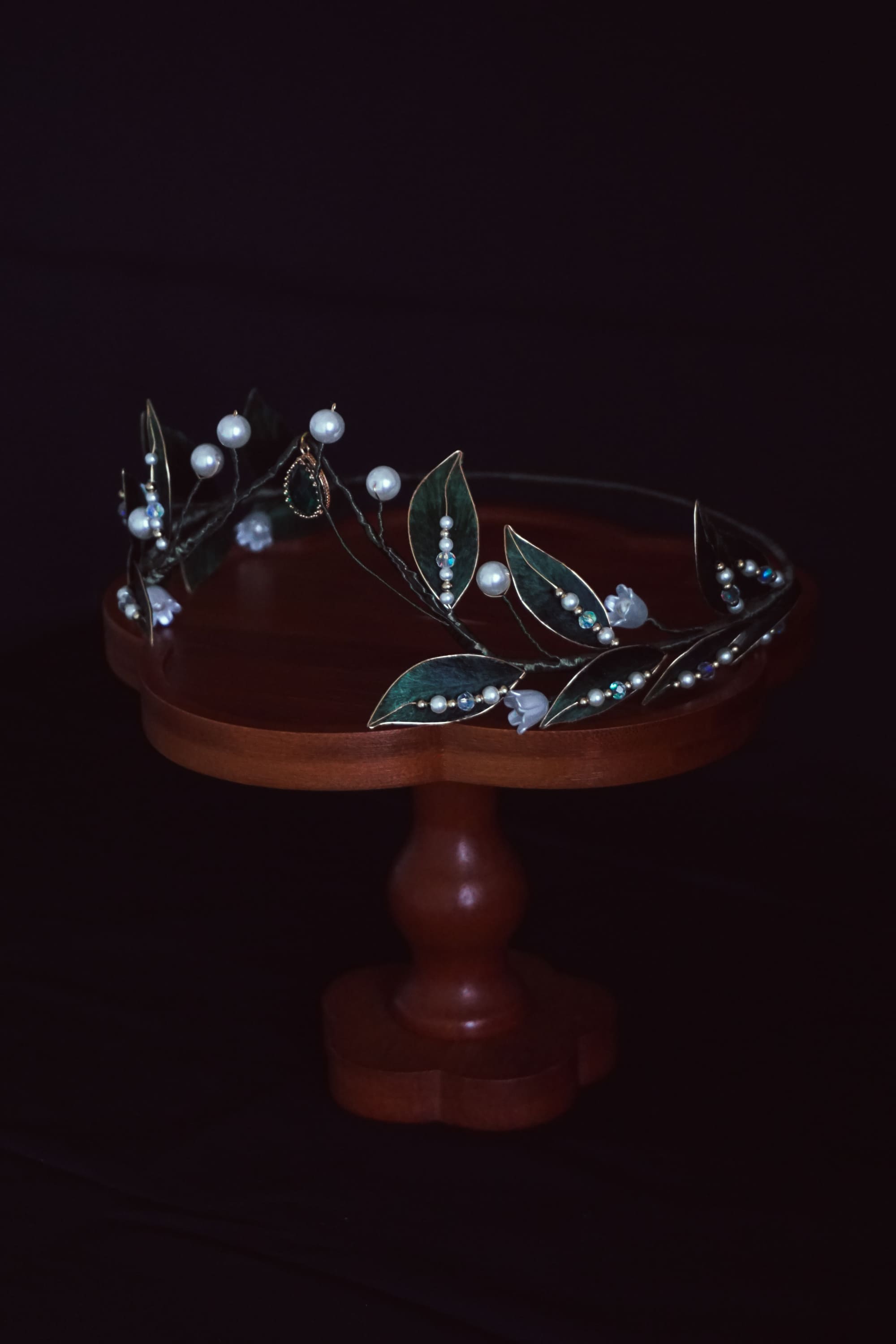 Green Fairy Flower Crown