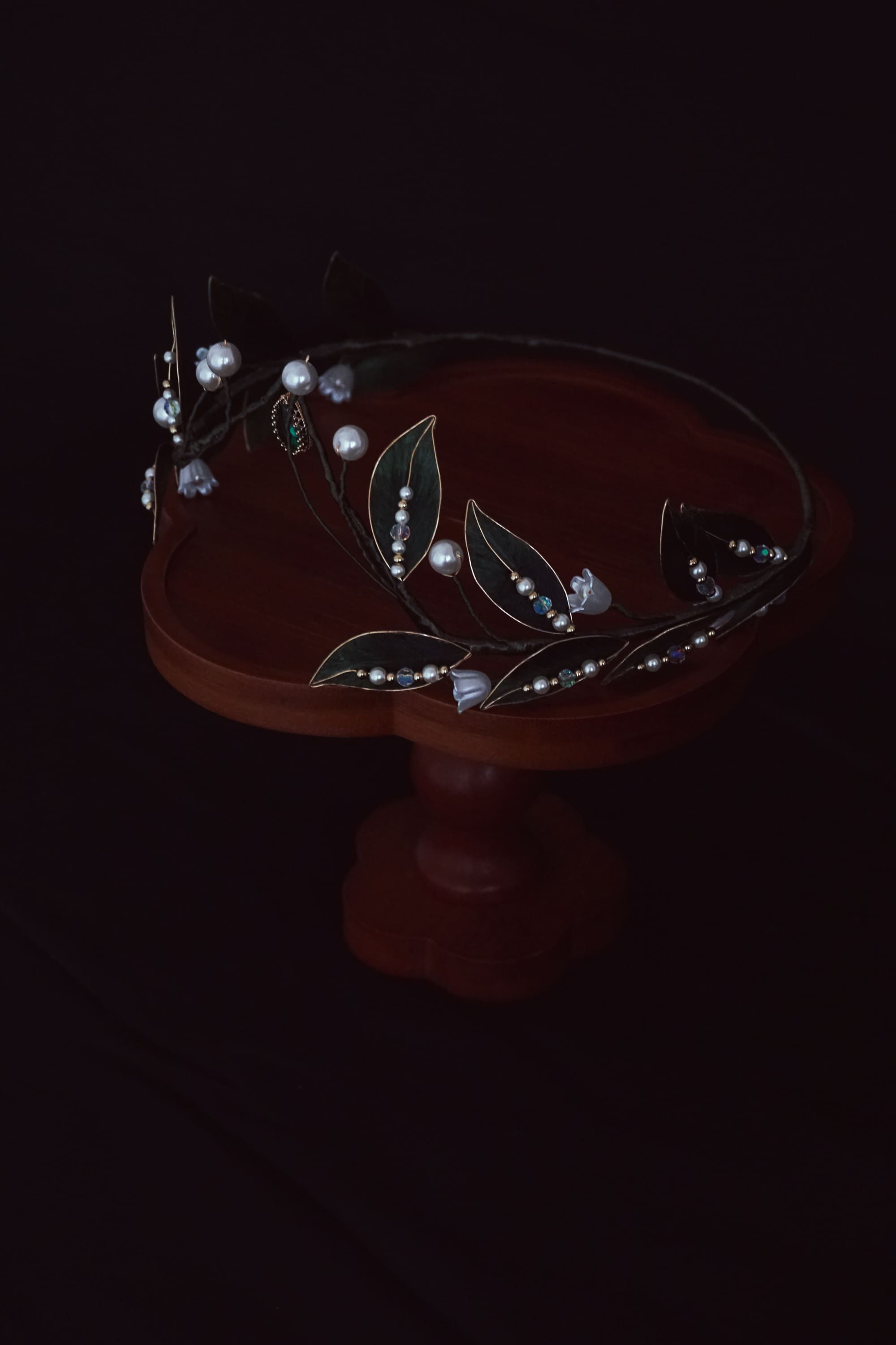 Green Fairy Flower Crown