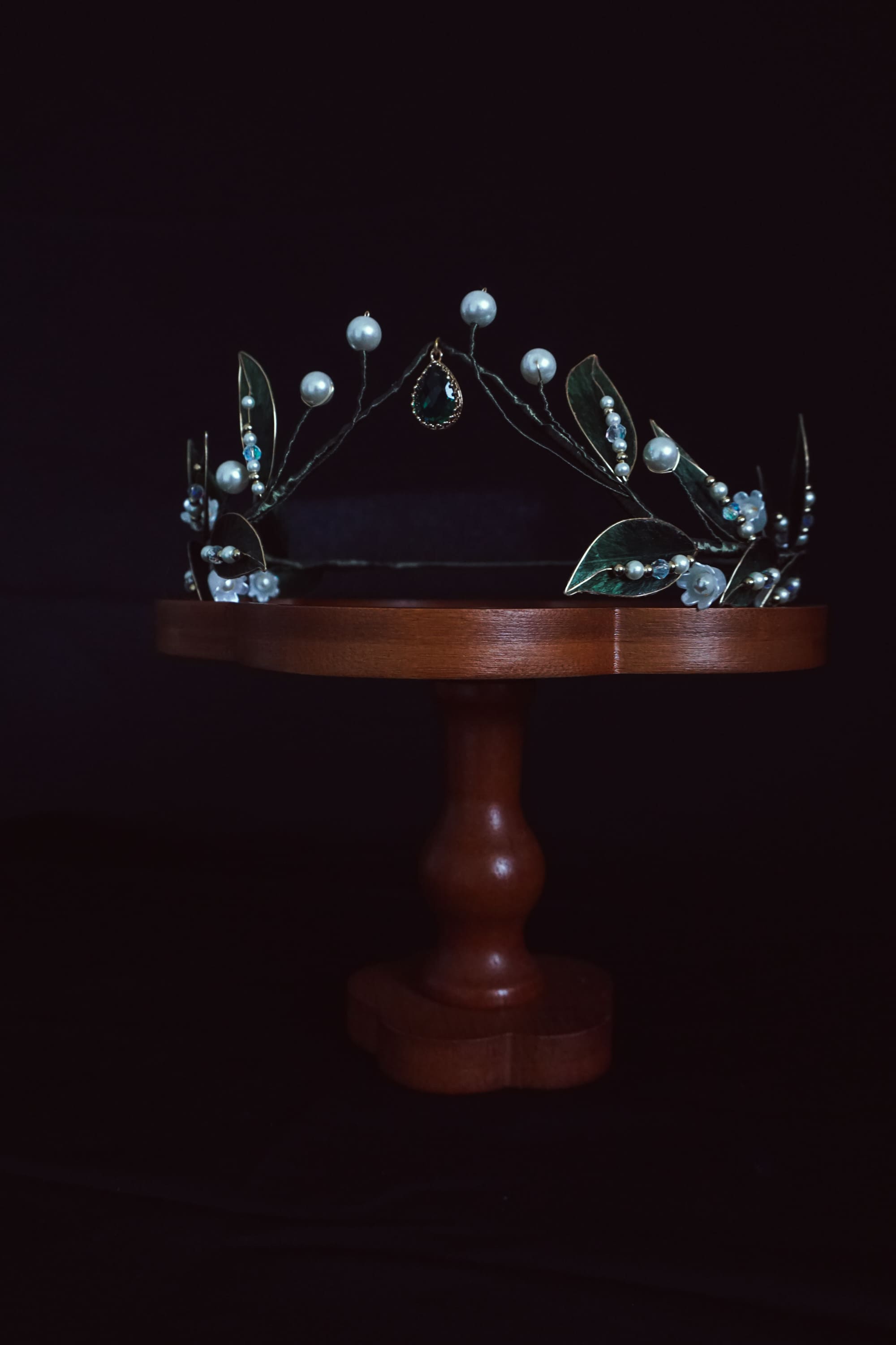 Green Fairy Flower Crown